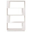 VIDAXL - vidaXL Bibliothèque/Séparateur de pièce Blanc 80x25x132 cm Pin massif - vignette