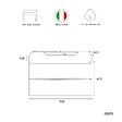 KIAMAMI VALENTINA - Meuble De Salle De Bains Suspendu 90Cm Tiroirs Gris Perle Et Lavabo | Valentina - vignette