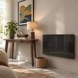 KALIA - Radiateur électrique céramique GLASS noir 1500W - vignette