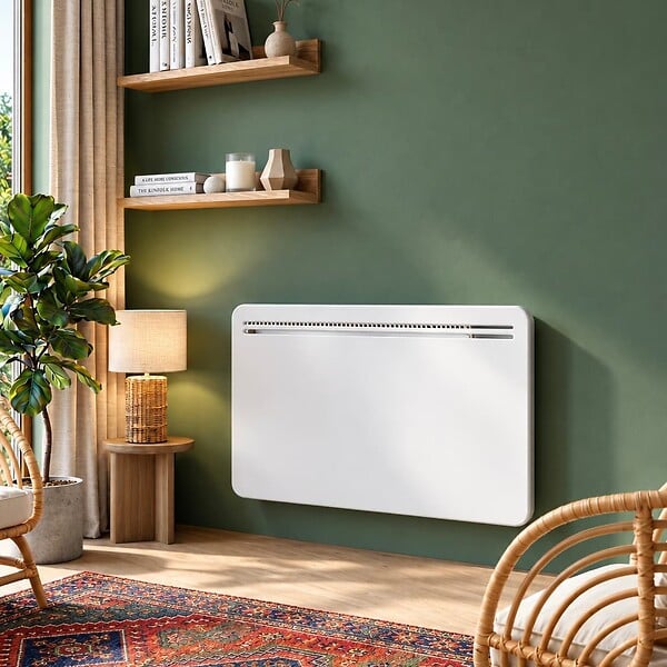 KALIA - Radiateur électrique fonte ASPEN 1500W - large
