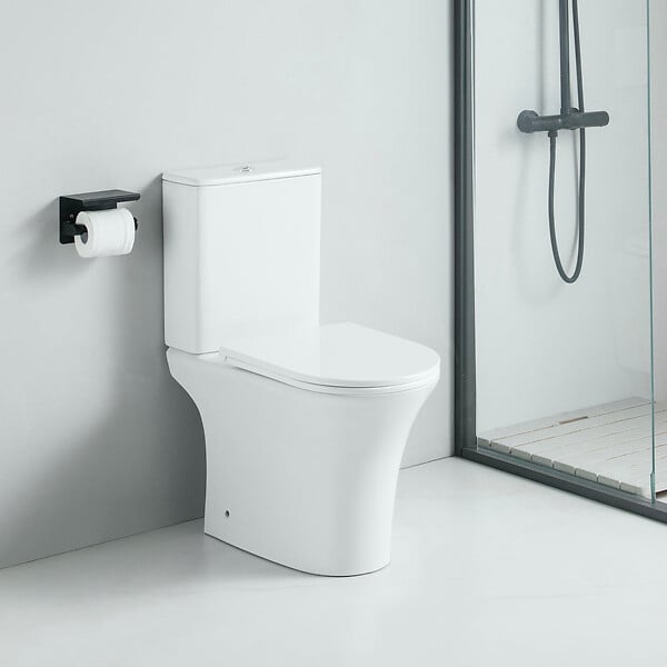 STANO - Toilette WC à poser CLORINDA en céramique - large