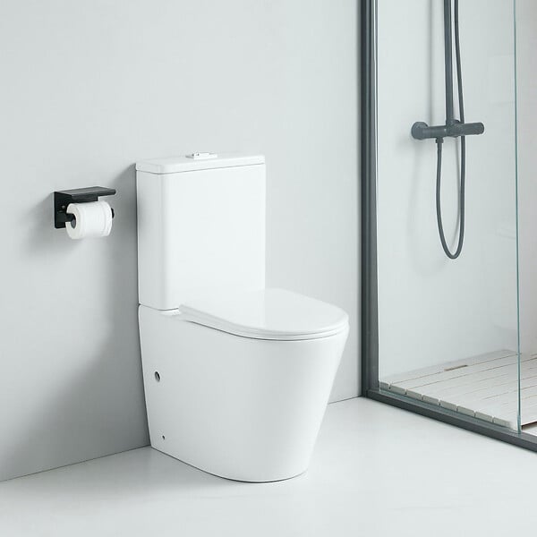 STANO - Toilette WC à poser CIPOLI en céramique - large