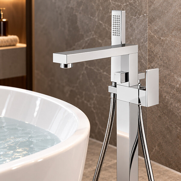 STANO - Robinet mitigeur baignoire sur pied MENTO - large