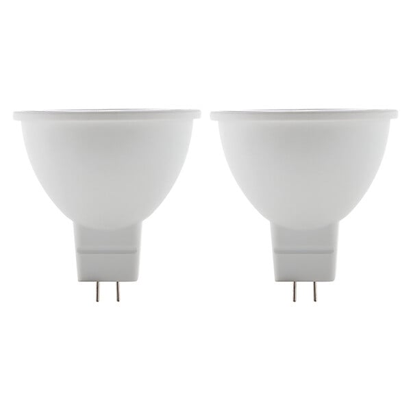 ELEXITY - Lot de 2 spots LED 3,5W GU5,3 250lm 2700K - Blanc chaud - Elexity - large