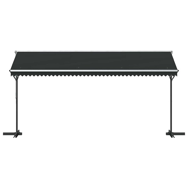 VIDAXL - vidaXL Auvent sur pied 500 x 300 cm Anthracite - large