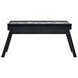VIDAXL - vidaXL Barbecue portable de camping Acier inoxydable 60x22,5x33 cm - vignette