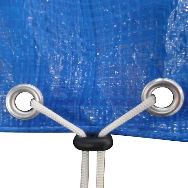 VIDAXL - vidaXL Couverture de piscine PE Ronde 460 cm 90 g/m² - large