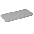 HOMCOM - Banc de rangement avec coussin gris - meuble à chaussures - banc à chaussures avec grand tiroir double compartiment - MDF blanc - vignette