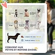 PAWHUT - Poussette pliable pour chien chat 4 roues 3 pochettes rangement coussin acier oxford gris - vignette