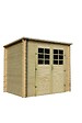 SOLID - Abri 19 mm Celles - P87905  (2480 x 2480mm - 6,67 m²) - vignette