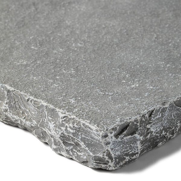 RO'MA NATURE - Pas japonais Rectangle Pierre de Tandur Gris 80x40x4 cm (à l'unité) - large