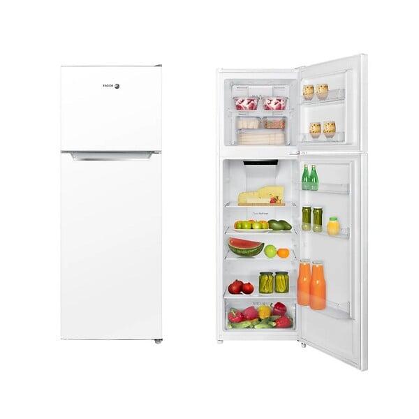 FAGOR - Réfrigérateur Combiné 55cm 255l No Frost Blanc - FDPP248RNFDB - large