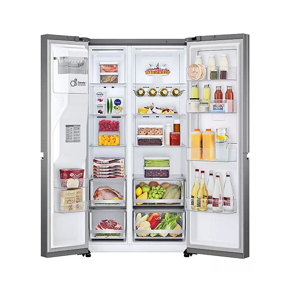 LG - Réfrigérateur Américain 91cm 635l Ventilé - GSJV70DSLE - large