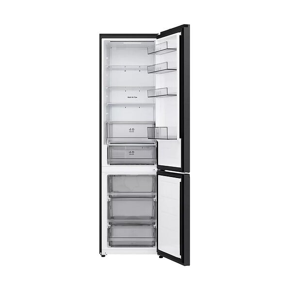 LG - Réfigérateur Combiné 60cm 375l No Frost Noir Acier - GBBSJ21DEP - large