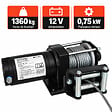 GT MARKET - Treuil électrique 12 V 1360 kg - Télécommande sans fil - vignette