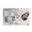 MOULINEX - Cafetière Filtre Programmable 15 Tasses 1000w Gris - FG380E10 - vignette