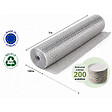 PACK AND MOVE - Pack And Move - Film À Bulle Recyclé - 1 X 100 M - Déménagement, Expédition Et Protection - Papier Bulle De Qualité - 70% recyclé - vignette