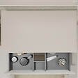 PLANETE BAIN - Meuble salle de bain 80 cm pour vasque à poser - Beige cachemire mat - A suspendre - Karaib 2 - vignette