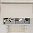 PLANETE BAIN - Meuble salle de bain 100 cm pour vasque à poser - Beige cachemire mat - A suspendre - Karaib 2 - vignette
