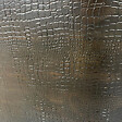 PLANETE BAIN - Baignoire semi-îlot design 170x87 cm effet texturé peau de crocodile - Acrylic Lucite® - Savane - vignette