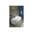 CERSANIT - Baignoire rectangulaire 150x75 cm INTRO à encastrer en acrylique + tablier central - vignette