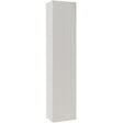 PLANETE BAIN - Meuble colonne salle de bain strié 140 cm suspendu - Blanc mat - Karaib 2 - vignette