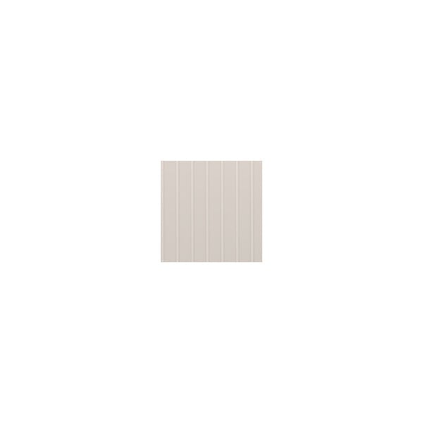 PLANETE BAIN - Meuble colonne salle de bain strié 140 cm suspendu - Blanc mat - Karaib 2 - large