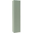 PLANETE BAIN - Meuble colonne salle de bain strié 140 cm suspendu - Vert mat - Karaib 2 - vignette