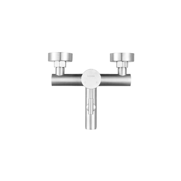 PLANETE BAIN - Mitigeur baignoire douche en inox brossé Kolibri - large