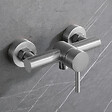 PLANETE BAIN - Mitigeur de douche mécanique inox brossé - Alois - vignette