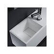 PLANETE BAIN - Lave-mains en solid surface Arezzo 54x20 cm avec espace de rangement - vignette