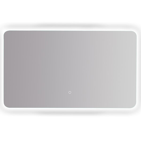 PLANETE BAIN - Miroir Salle de Bain - 120x70 cm - Rectangulaire - avec Éclairage Led - ORGANIC - large