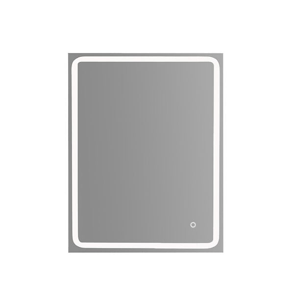 PLANETE BAIN - Miroir Salle de Bain - 70x80 cm - Rectangulaire - avec Éclairage Led - MIA - large