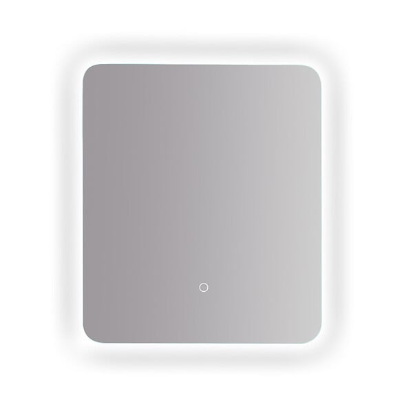 PLANETE BAIN - Miroir Salle de Bain - 60x80 cm - Rectangulaire - avec Éclairage Led - ORGANIC - large