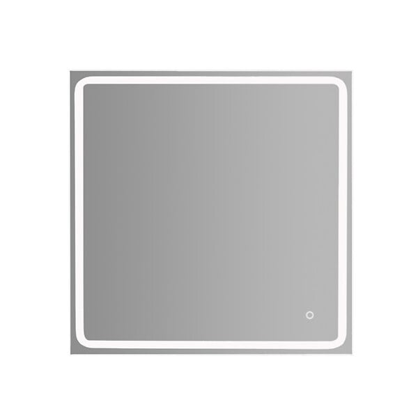 PLANETE BAIN - Miroir Salle de Bain - 80x80 cm - Carré - avec Éclairage Led - MIA - large