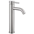 PLANETE BAIN - Mitigeur lavabo haut inox brossé avec bonde H 29.3 cm - Alois - vignette