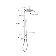 PLANETE BAIN - Colonne de douche thermostatique chromée Avior - vignette
