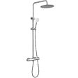 PLANETE BAIN - Colonne de douche en inox brossé - thermostatique - Alois - vignette