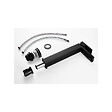 PLANETE BAIN - Mitigeur lavabo haut noir mat avec bonde H 31 cm - Kabic - vignette