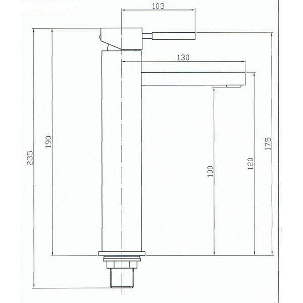 PLANETE BAIN - Mitigeur lavabo chromé avec bonde H 19 cm - Paulina - large