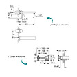 GROHE - Lot de 2 mitigeurs lavabo mural Eurocube M + corps encastré - vignette