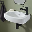 PLANETE BAIN - Mitigeur lave-mains noir mat H 15 cm - vignette
