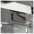 PLANETE BAIN - Porte de douche pivotante 90x195 cm inox chromé verre de sécurité 10 mm anticalcaire réversible - vignette