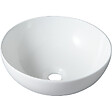 PLANETE BAIN - Vasque à poser ronde diamètre 38cm - Forme bol - Rebords fins - Tabia - vignette
