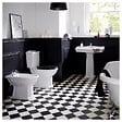 PLANETE BAIN - Bidet rétro à poser blanc Ramses - vignette