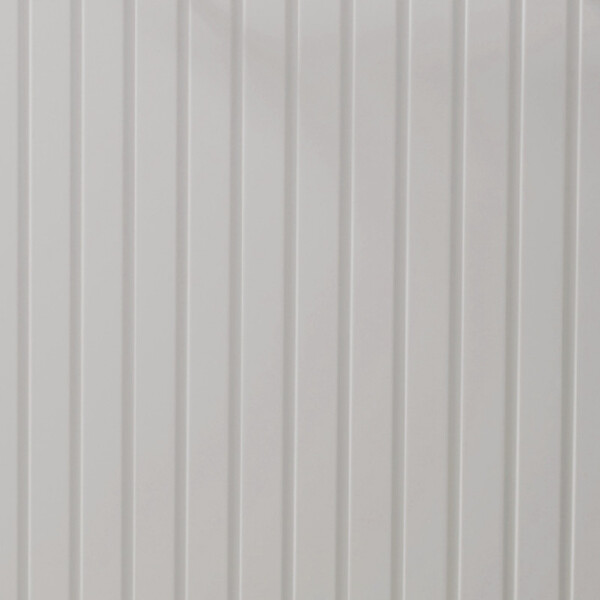PLANETE BAIN - Meuble lave-mains strié Blanc mat avec lave-mains et porte serviette intégré pour Robinet à gauche Solo - large