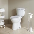 PLANETE BAIN - Pack wc surélevé Bermude avec sortie verticale blanc - vignette