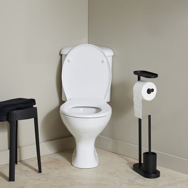 PLANETE BAIN - Pack wc à poser d'angle - sortie horizontale - Clayton - large