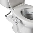 WC CLEAN - Kit bidet douchette slim pour abattant 'jet' coloris blanc. - vignette