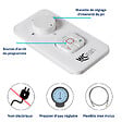 WC CLEAN - Kit bidet douchette slim pour abattant 'jet' coloris blanc. - vignette